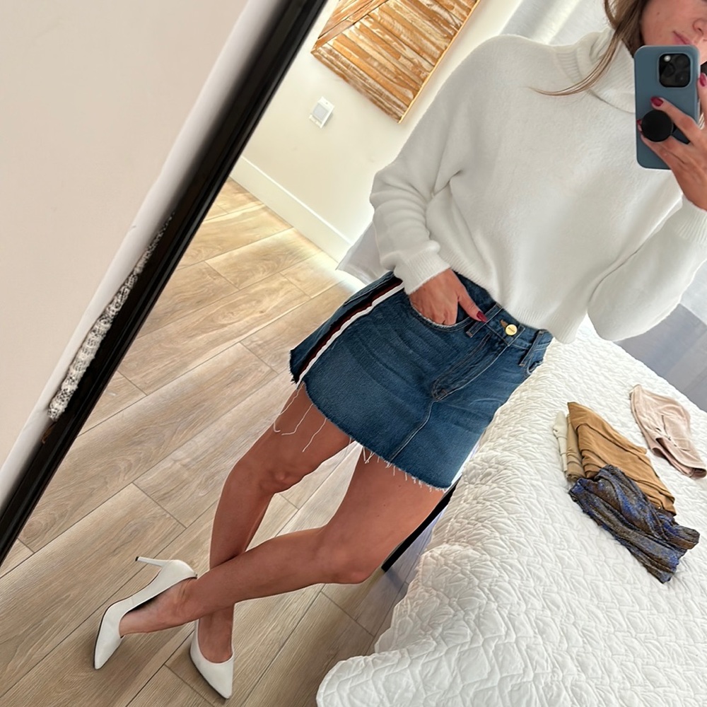 NWOT Frame Denim Skirt